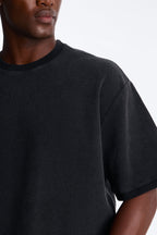 Classic Waffle Tee - Black image 3