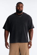 Classic Waffle Tee - Black