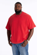 Classic Waffle Tee - Red