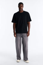 Destructed Crewneck Tee - Black image 2