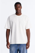 Destructed Crewneck Tee - White image 1