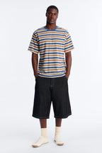 Crawford Stripe Crewneck Tee - Blue/combo image 2