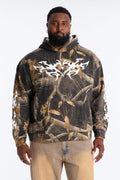 Real Tree Shadow Goth Hoodie - Camouflage image 1