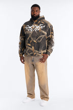 Real Tree Shadow Goth Hoodie - Camouflage image 2