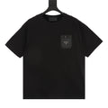 PRADA Nylon Zip-Pocket T-Shirt | 2026 New Collection