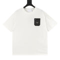 PRADA Nylon Zip-Pocket T-Shirt | 2026 New Collection