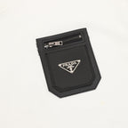 PRADA Nylon Zip-Pocket T-Shirt | 2026 New Collection