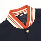 LOUIS VUITTON LV Overlapping Lettering Embroidery Baseball Jacket