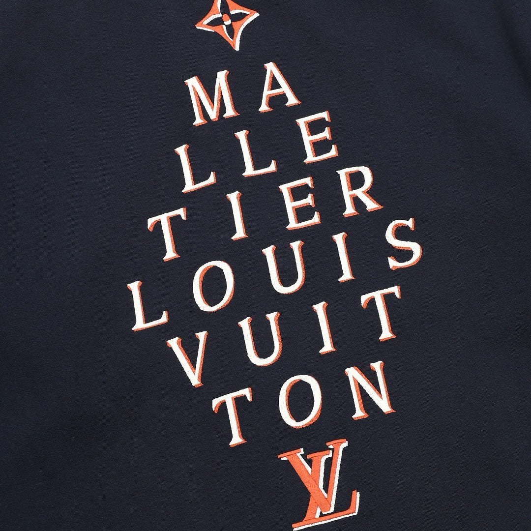 LOUIS VUITTON LV Overlapping Lettering Embroidery Baseball Jacket
