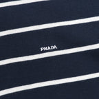 PRADA Stripe Polo Shirt | 2026 New Collection