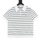 PRADA Stripe Polo Shirt | 2026 New Collection