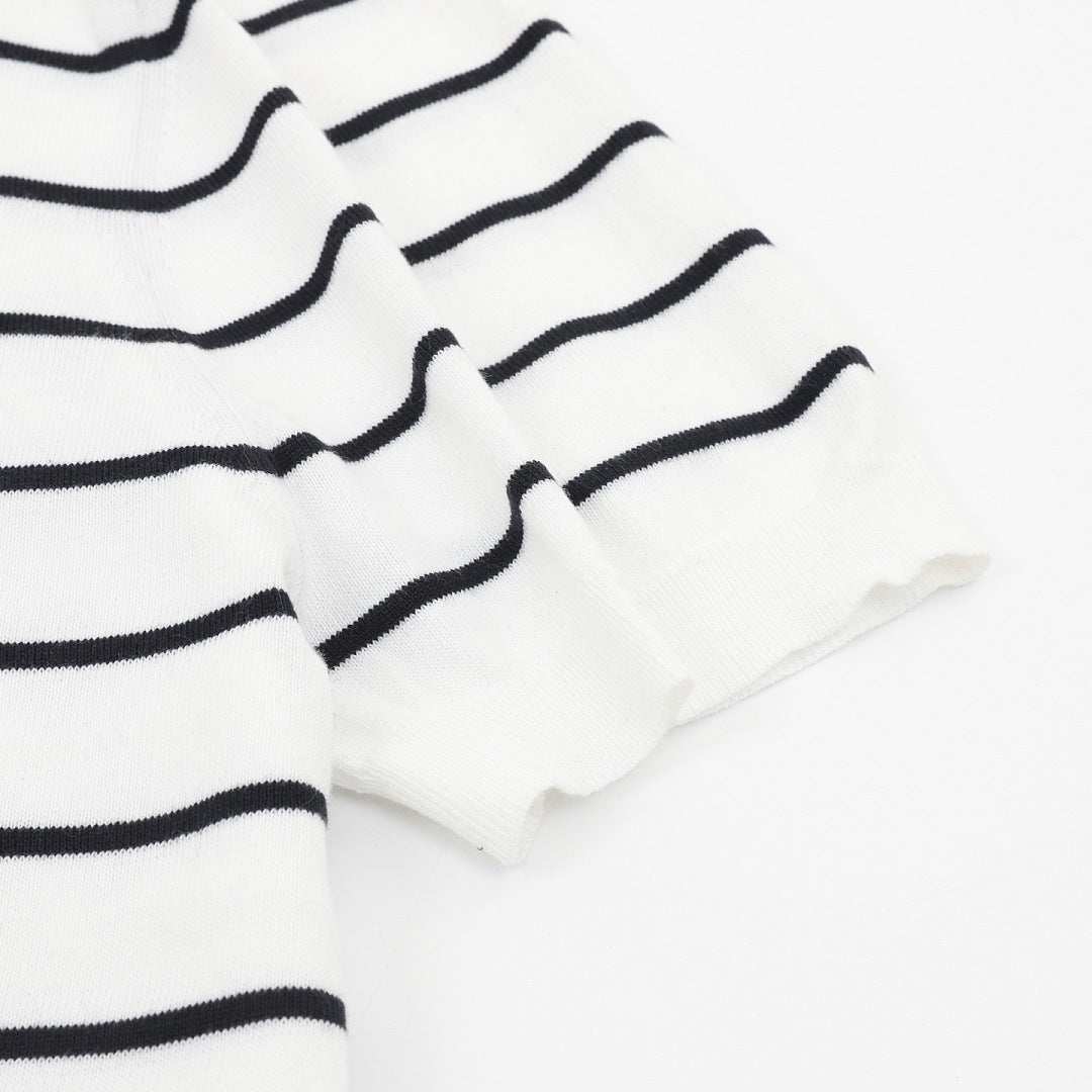 PRADA Stripe Polo Shirt | 2026 New Collection