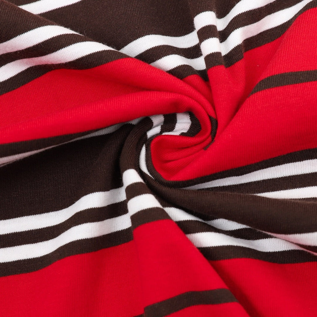 PRADA Multi-Stripe Short-Sleeve T-Shirt | 2026 New Collection