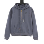 Louis Vuitton Zip-Up Hoodie Slate Blue