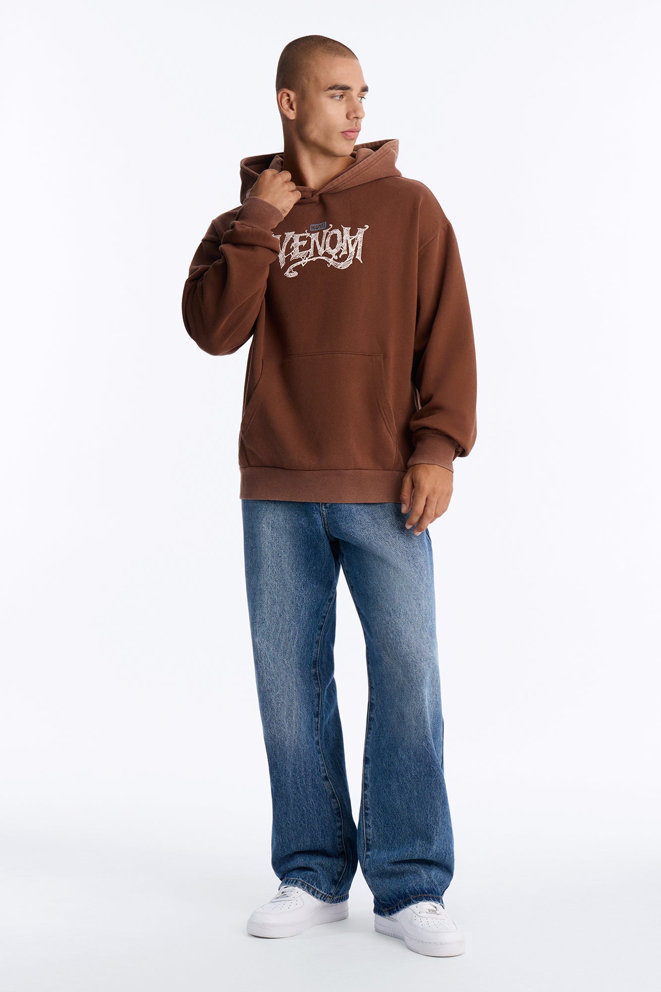 Marvel Venom Returns Hoodie - Chocolate image 2