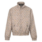 Louis Vuitton LV Monogram Daisy Print Aged Stand-Collar Jacket
