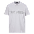 LOUIS VUITTON LV Monogram Flower Logo T-Shirt — Off White