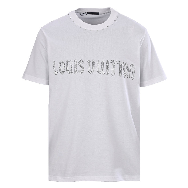 LOUIS VUITTON LV Monogram Flower Logo T-Shirt — Off White