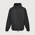 LOUIS VUITTON Monogram Eclipse Hooded Windbreaker Black