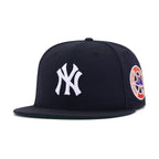 New York Yankees Navy 1961 World Series Cooperstown Green Bottom New Era 59Fifty Fitted