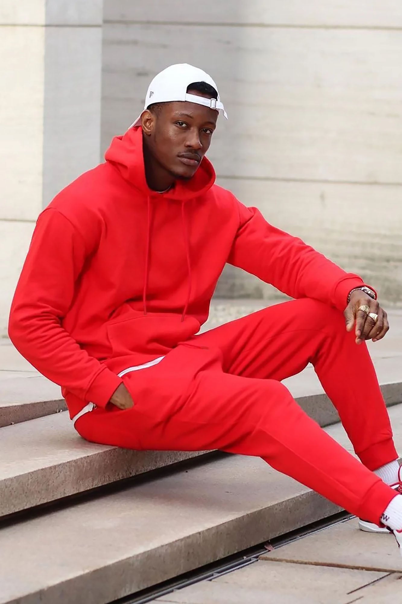 Tyson Hoodie - Red image 3