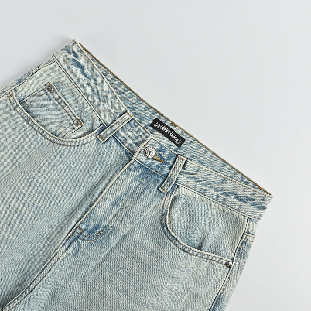 Chrome Hearts Pants 165 - Light Blue Denim - view 6