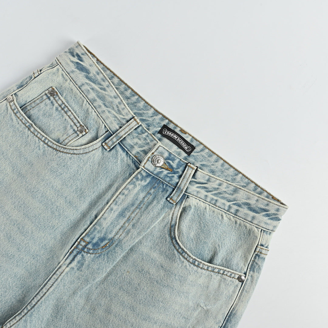 Chrome Hearts Pants 165 - Light Blue Denim - view 6