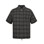 Chrome Hearts Shirt 149 - Black / Gray Plaid - view 2