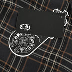 Chrome Hearts Shirt 149 - Black / Gray Plaid - view 3