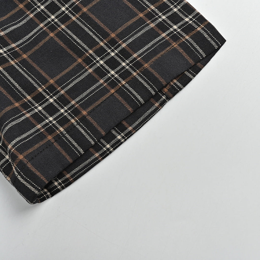 Chrome Hearts Shirt 149 - Black / Gray Plaid - view 4
