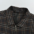 Chrome Hearts Shirt 149 - Black / Gray Plaid - view 6