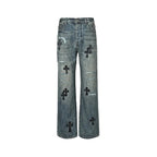 Chrome Hearts Pants 131 - Light Blue Denim - view 3