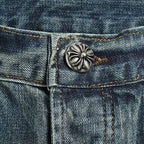 Chrome Hearts Pants 131 - Light Blue Denim - view 4