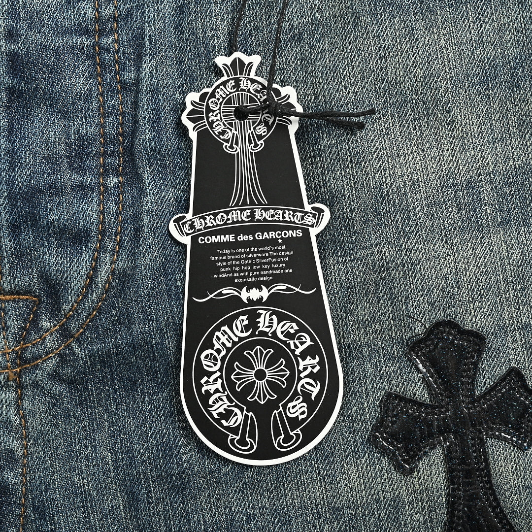 Chrome Hearts Pants 131 - Light Blue Denim - view 6