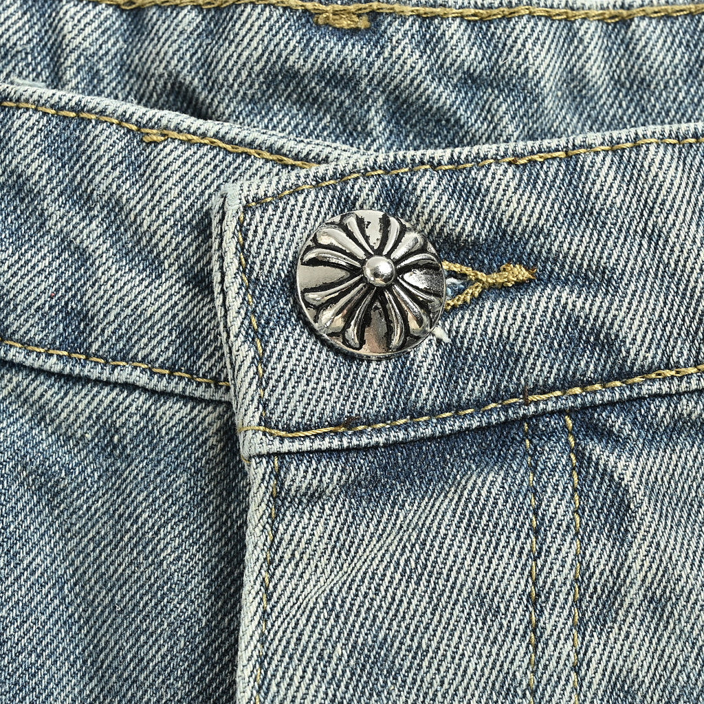 Chrome Hearts Shorts 110 - Gray / Yellow - view 5