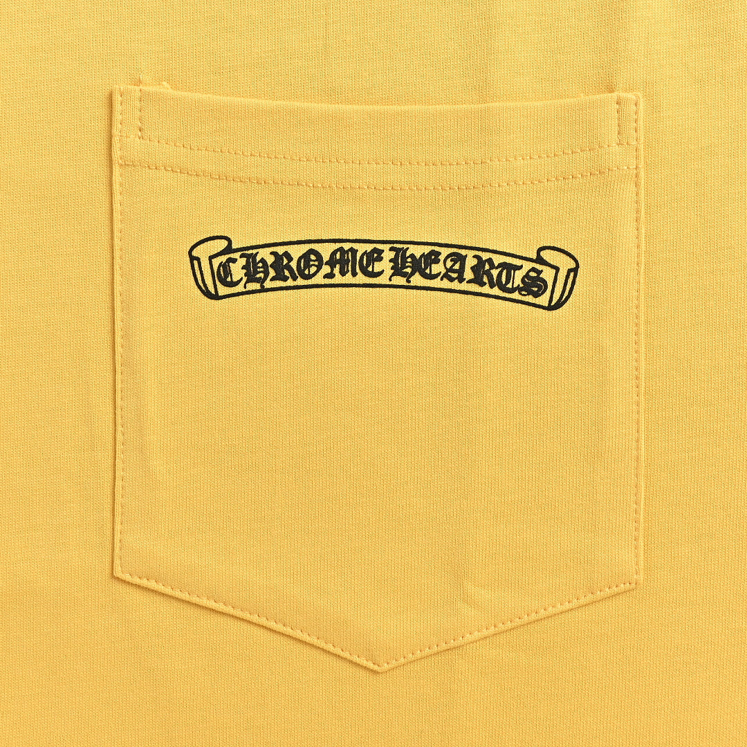 Chrome Hearts T-Shirt 101 - Yellow - view 4
