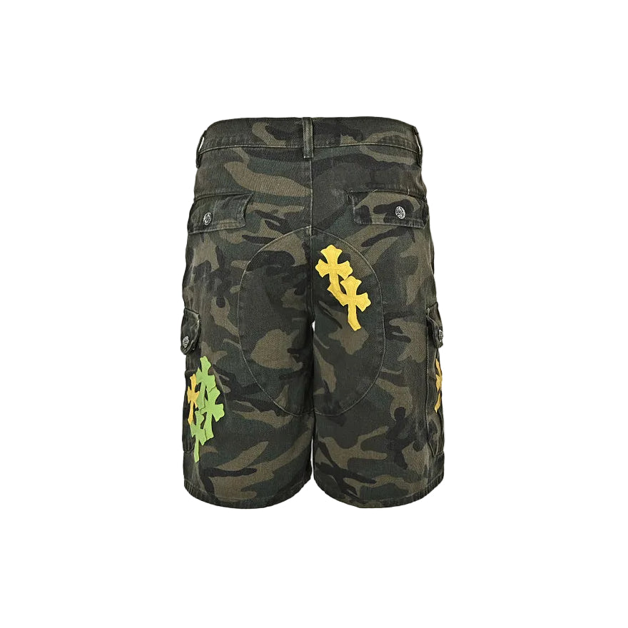 Chrome Hearts Shorts 086 - Green Camo 2 - view 11
