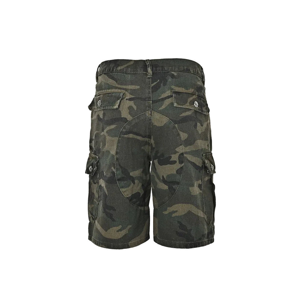 Chrome Hearts Shorts 086 - Green Camo - view 1