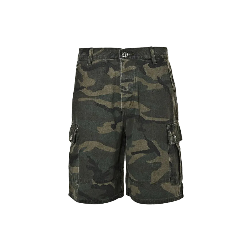 Chrome Hearts Shorts 086 - Green Camo - view 3