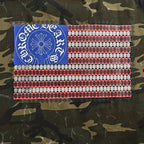 Chrome Hearts T-Shirt 079 - Green Camo / Red & Blue - view 3