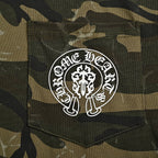 Chrome Hearts T-Shirt 079 - Green Camo / Red & Blue - view 4