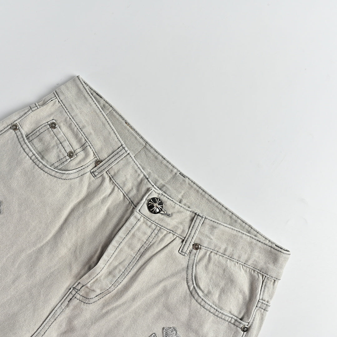 Chrome Hearts Pants 064 - Gray - view 6