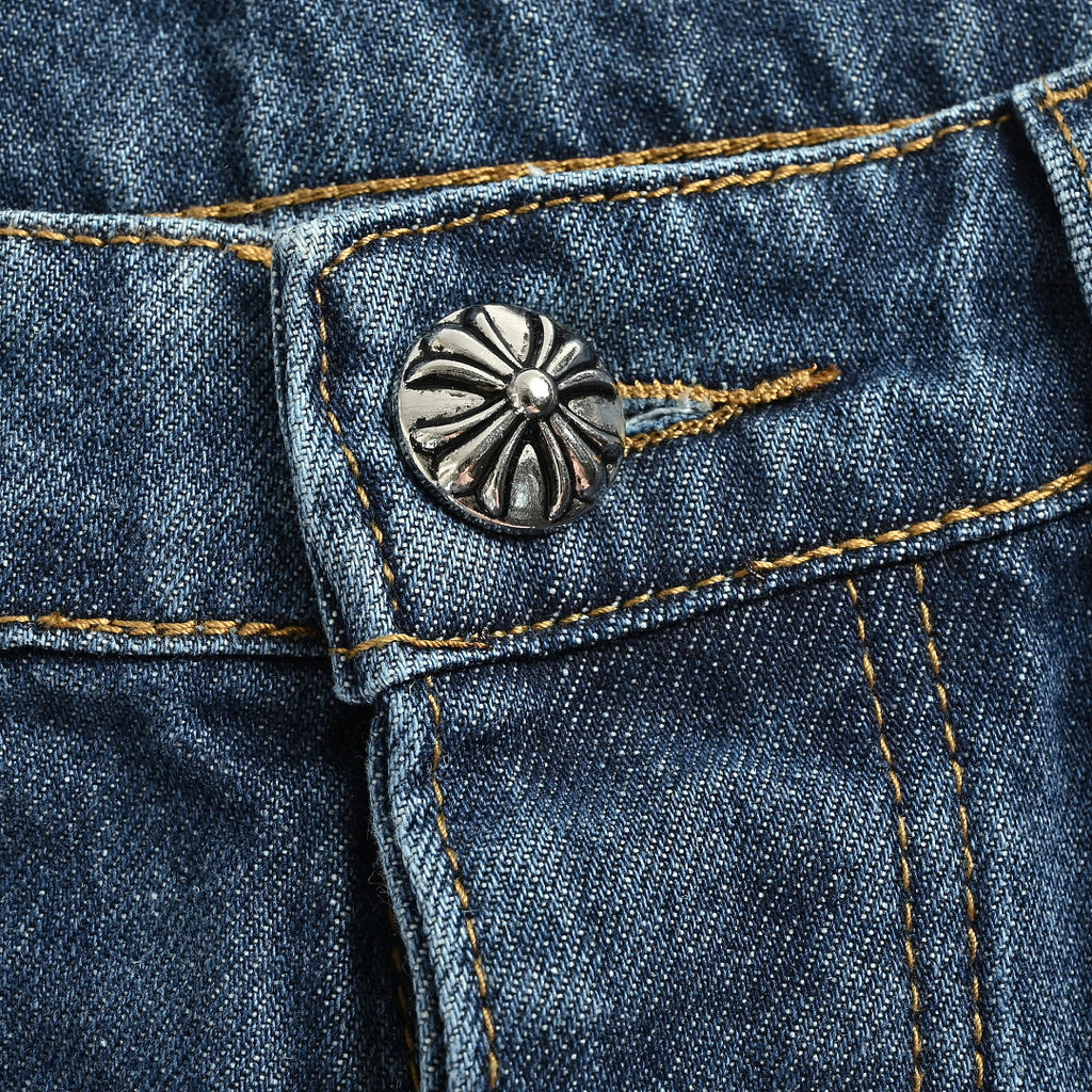 Chrome Hearts Pants 063 - Navy - view 5