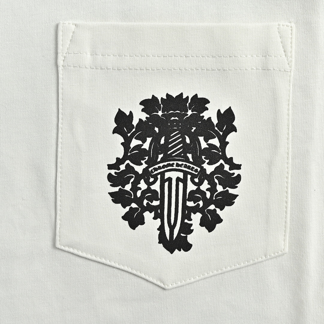 Chrome Hearts T-Shirt 047 - White / Black - view 4