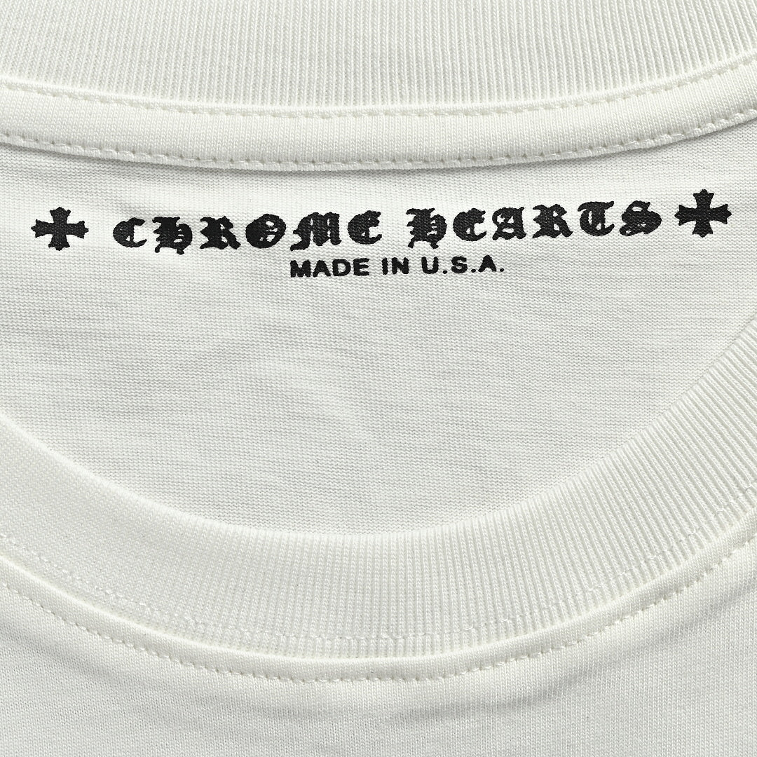 Chrome Hearts T-Shirt 047 - White / Black - view 5