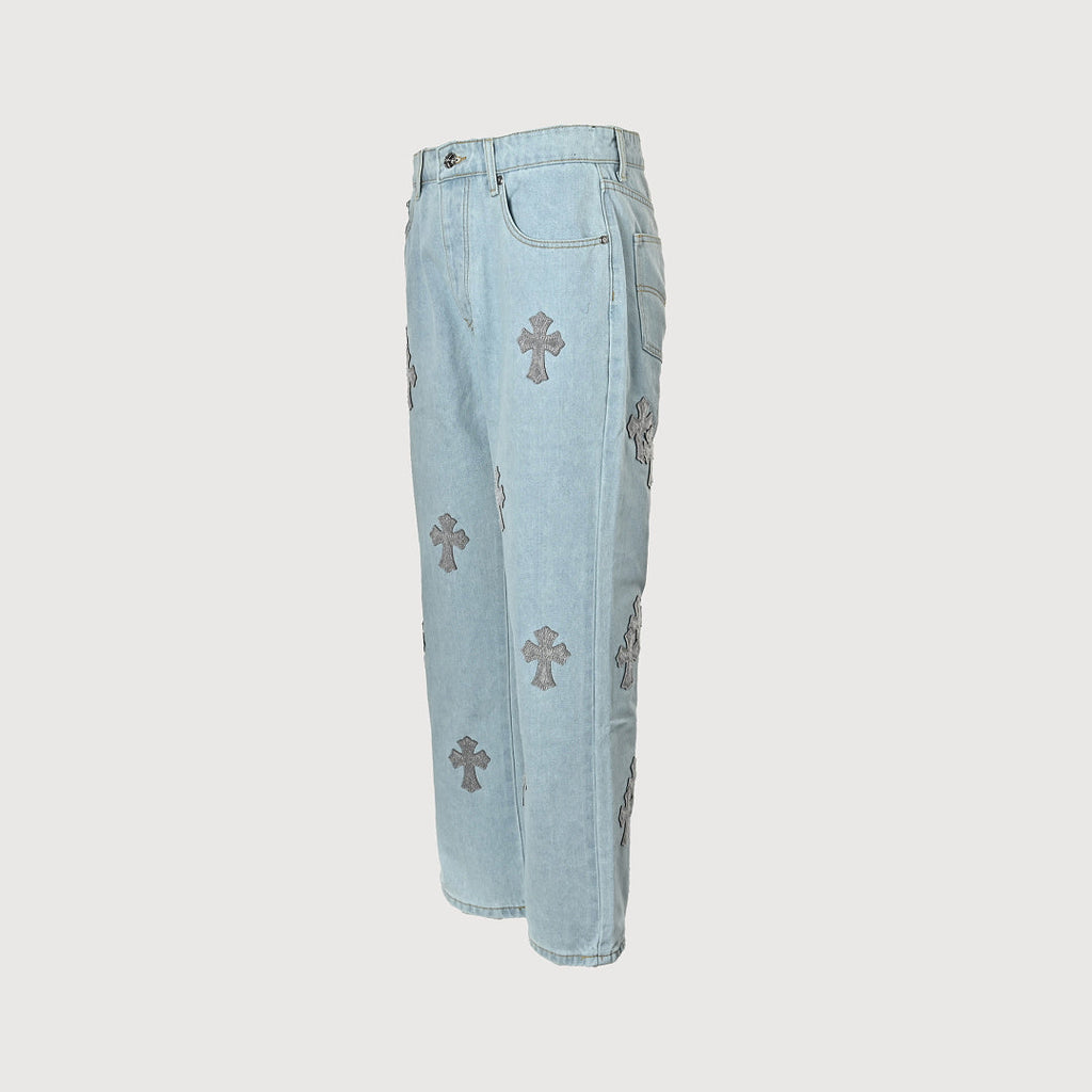 Chrome Hearts Pants 044 - Teal - view 2