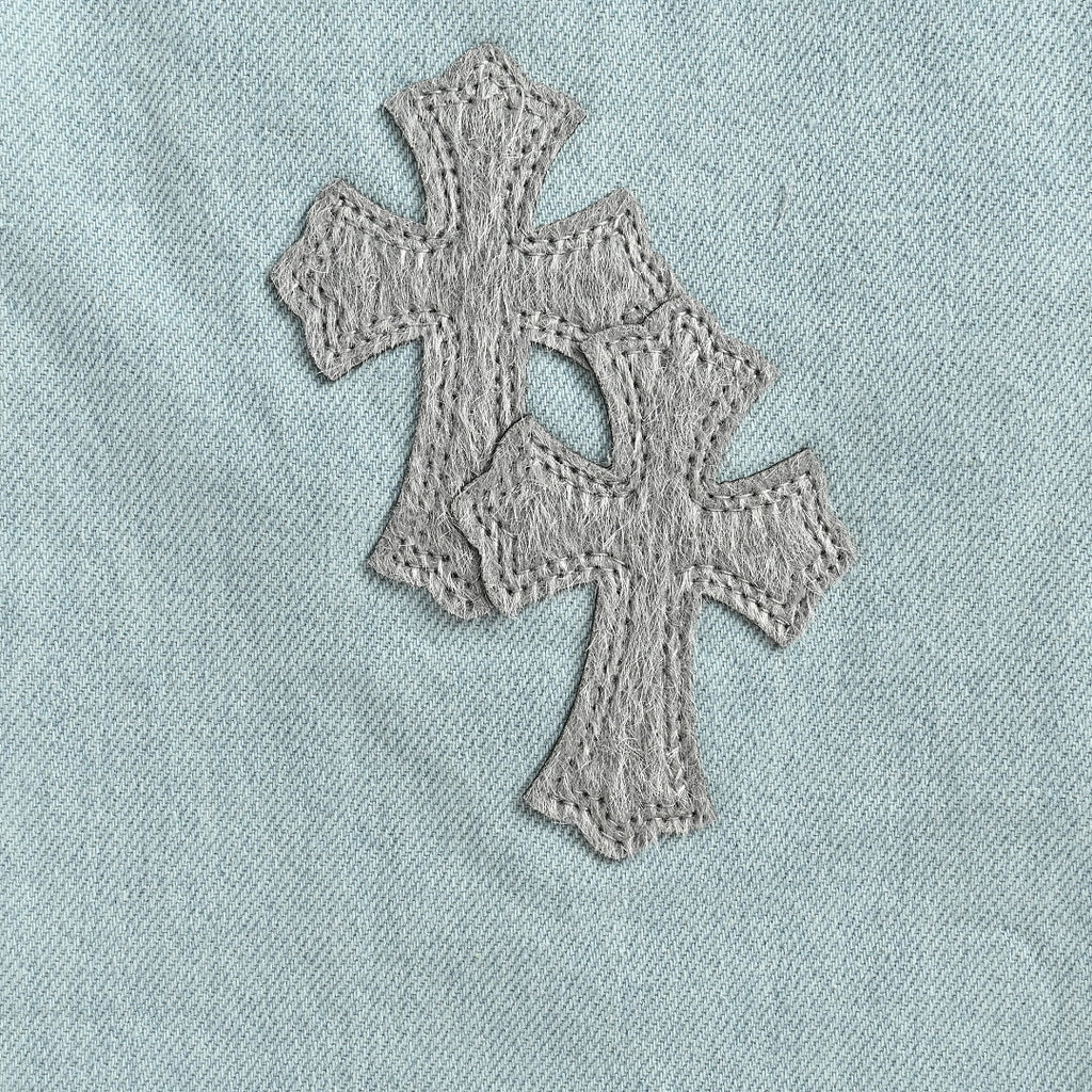 Chrome Hearts Pants 044 - Teal - view 4