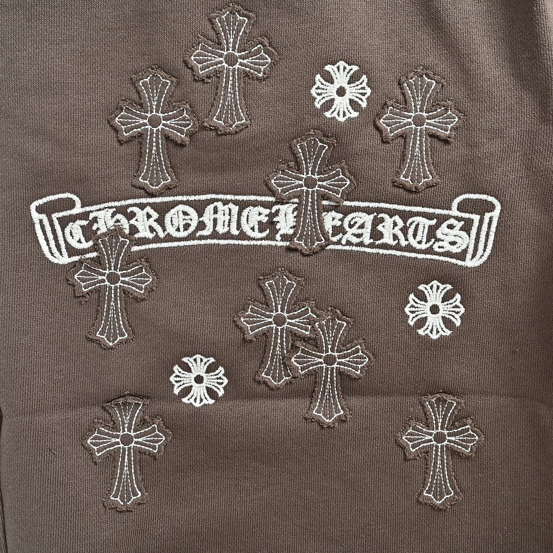 Chrome Hearts Shorts 043 - Brown - view 4