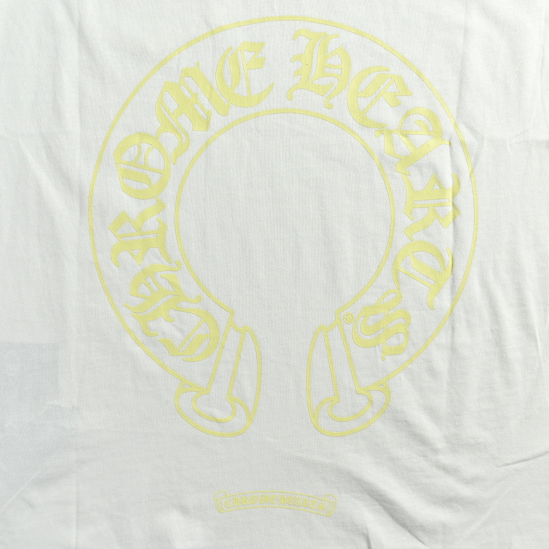 Chrome Hearts Long-Sleeve Top 036 - White / Yellow - view 3