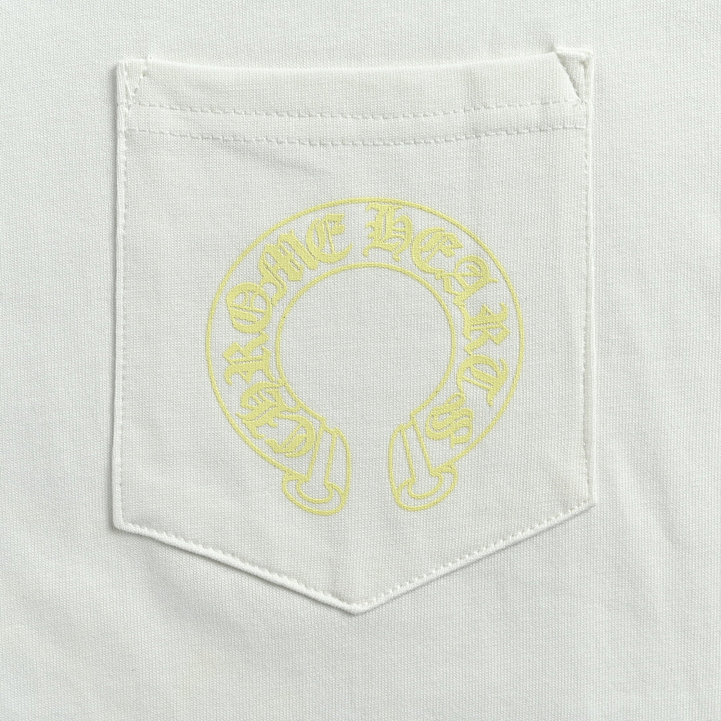 Chrome Hearts Long-Sleeve Top 036 - White / Yellow - view 4